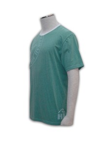 T155 團體訂購班衫  印製t-shirt  T恤供應商專門店       墨綠色  合身 t 
